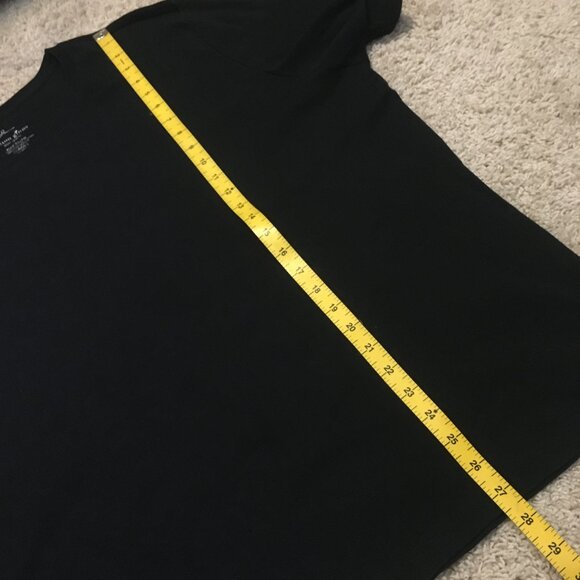 Soft Black 100% Organic Cotton T-Shirt - Picture 11 of 12